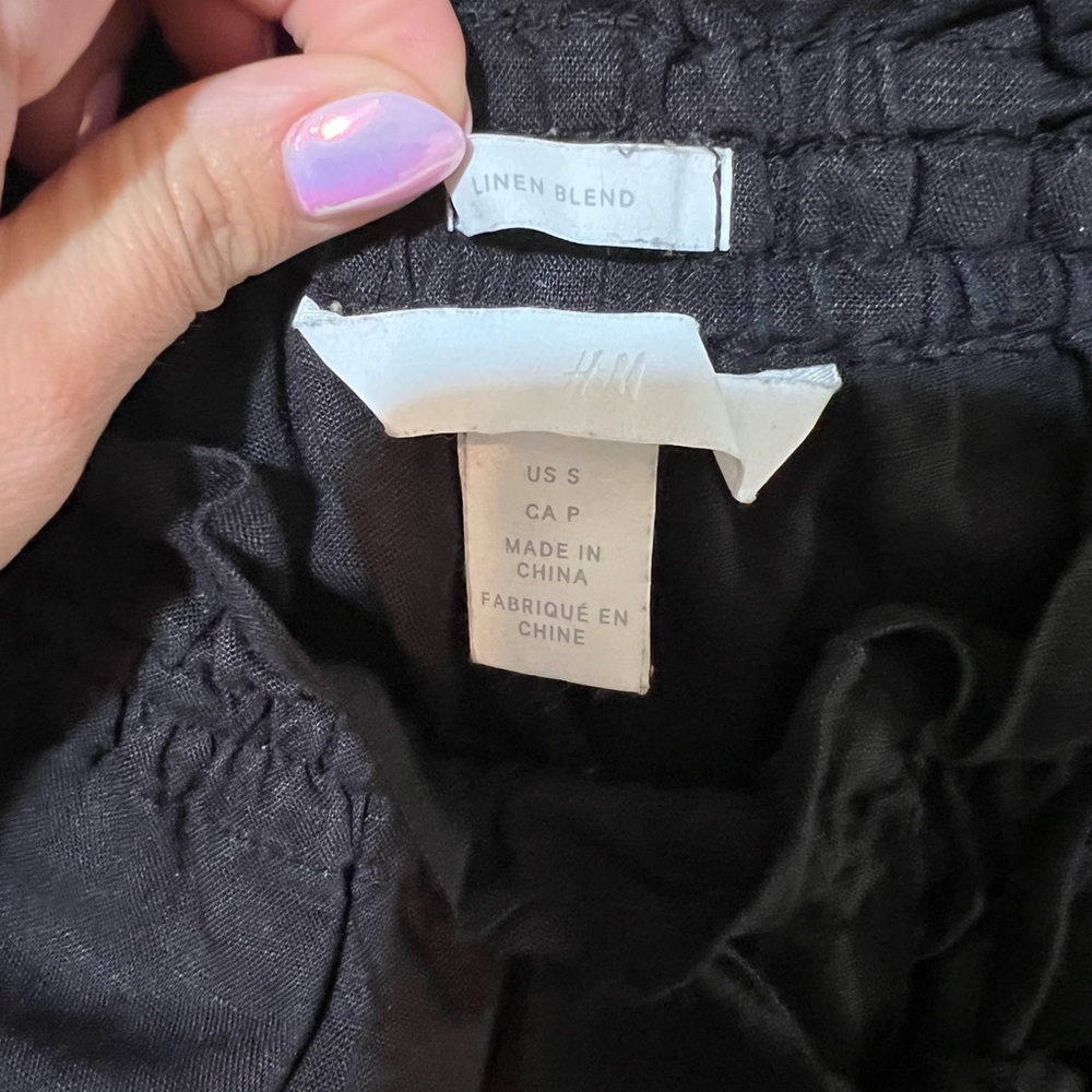 H&M linen pants in size small